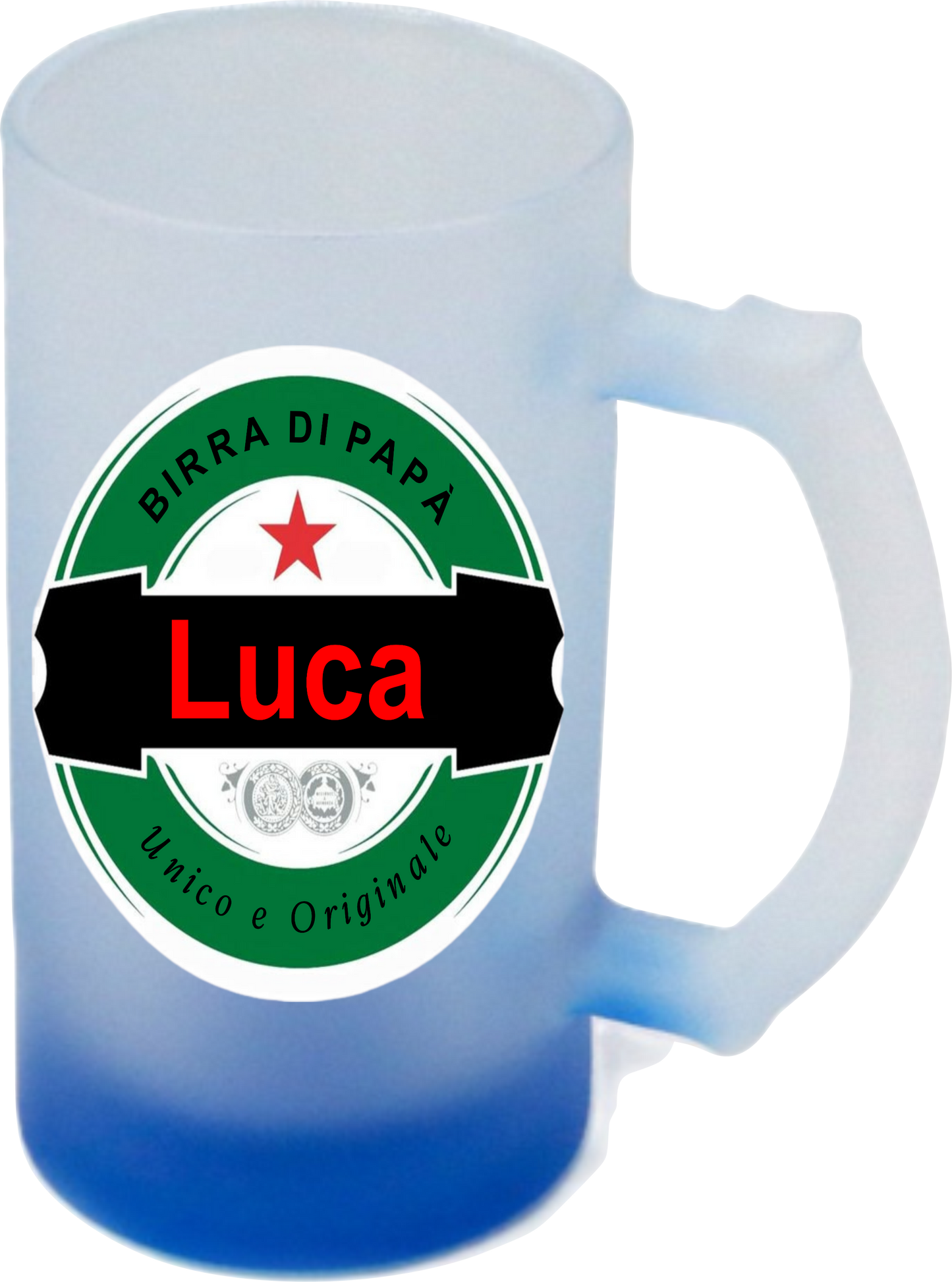 BOCCALE DA BIRRA BLU