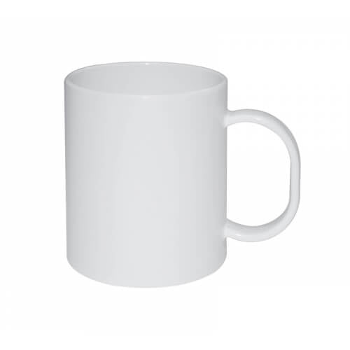 TAZZA BIANCA IN PLASTICA