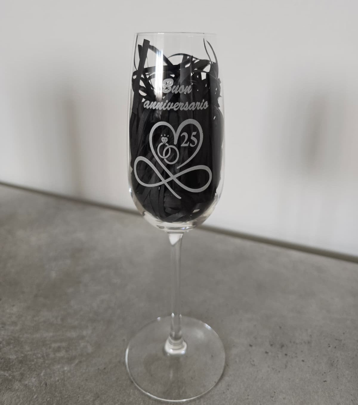 CALICE DI CHAMPAGNE PERSONALIZZATO