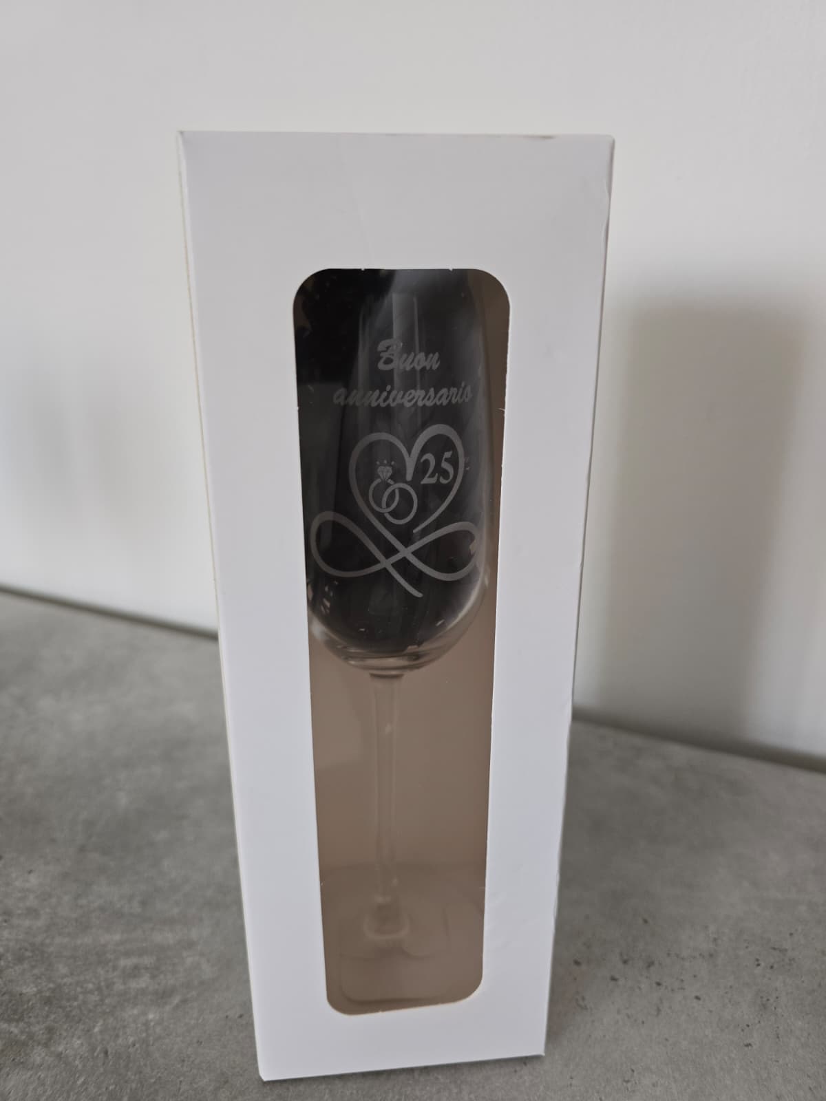 CALICE DI CHAMPAGNE PERSONALIZZATO