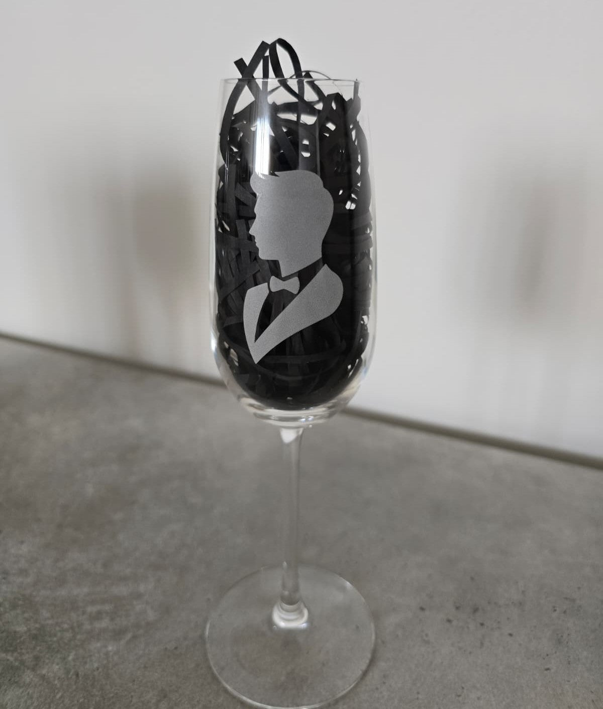 CALICE DI CHAMPAGNE PERSONALIZZATO