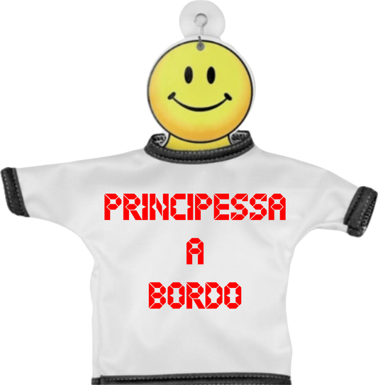 MINI T-SHIRT AUTO PERSONALIZZATO