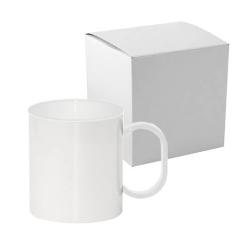 TAZZA BIANCA IN PLASTICA